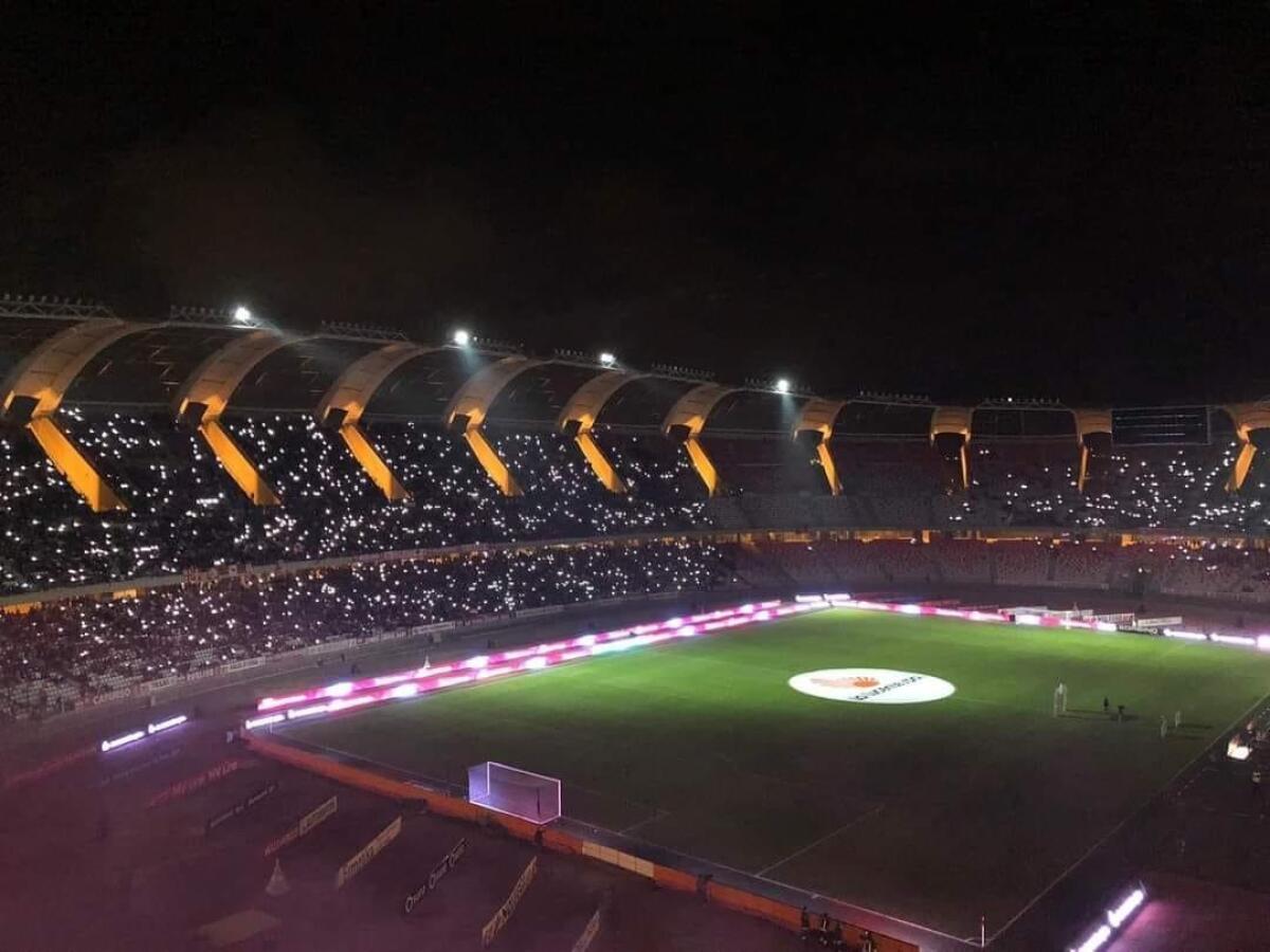 Spettacolo al San Nicola, oltre 50.000 per Bari-Genoa - Il San Nicola in vista di Bari-Genoa. Foto postata dal sindaco Antonio Decaro