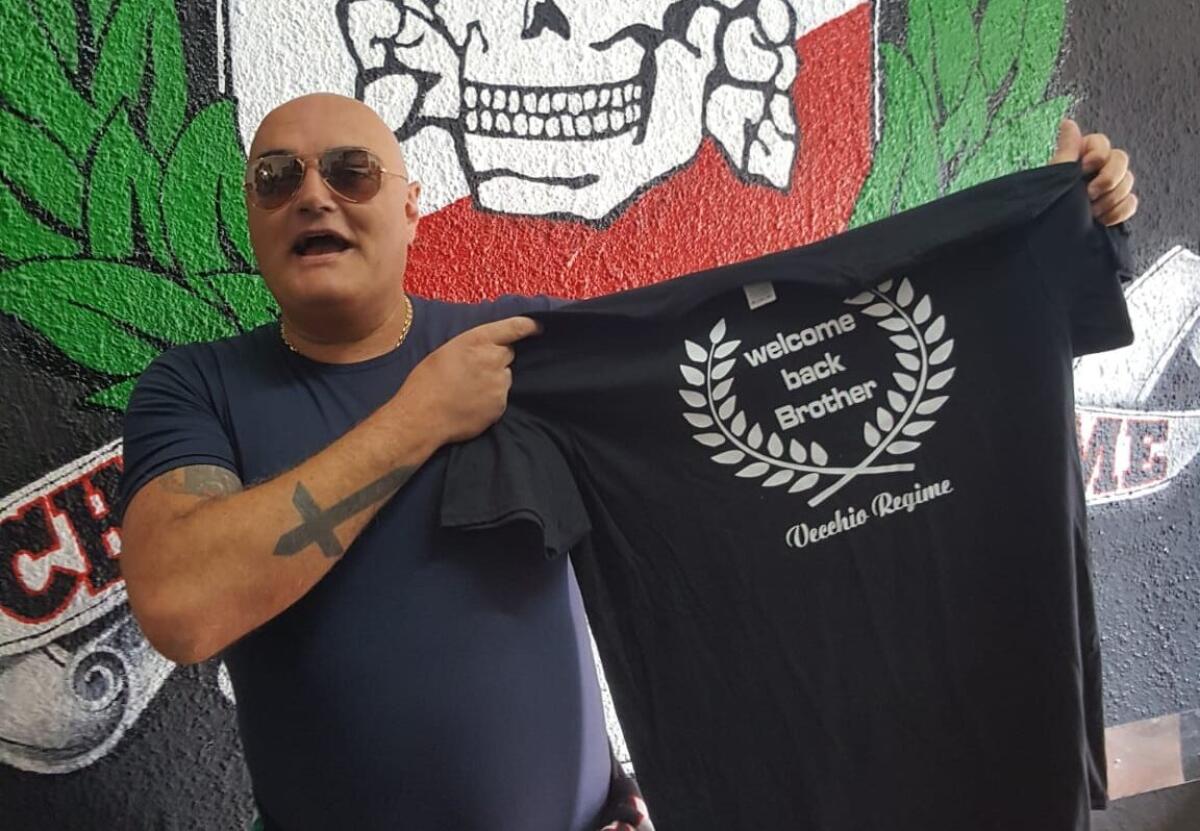 Foggia, addio a Giax. La Nord: "Guidaci da lassù" - Immagine in evidenza: Giacinto "Giax" Romondia - crediti foto: profilo ufficiale Facebook Curva Nord Foggia