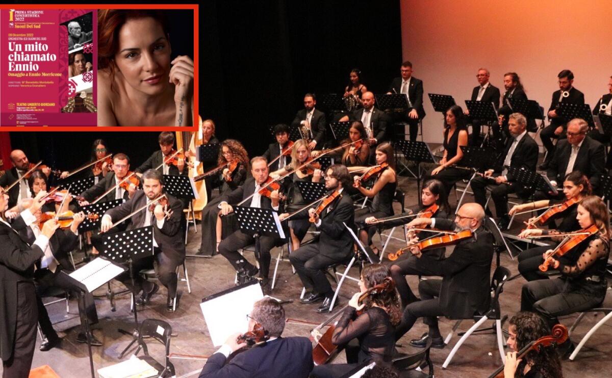 Di scena al Giordano di Foggia “Un mito chiamato Ennio” (Morricone) - 