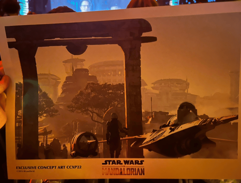 La concept art rilasciata ai presenti all'evento