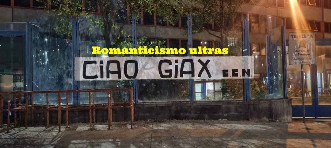 Immagine in evidenza: i tifosi del Catania per Giax - crediti foto: pagina Facebook Romanticismo Ultras