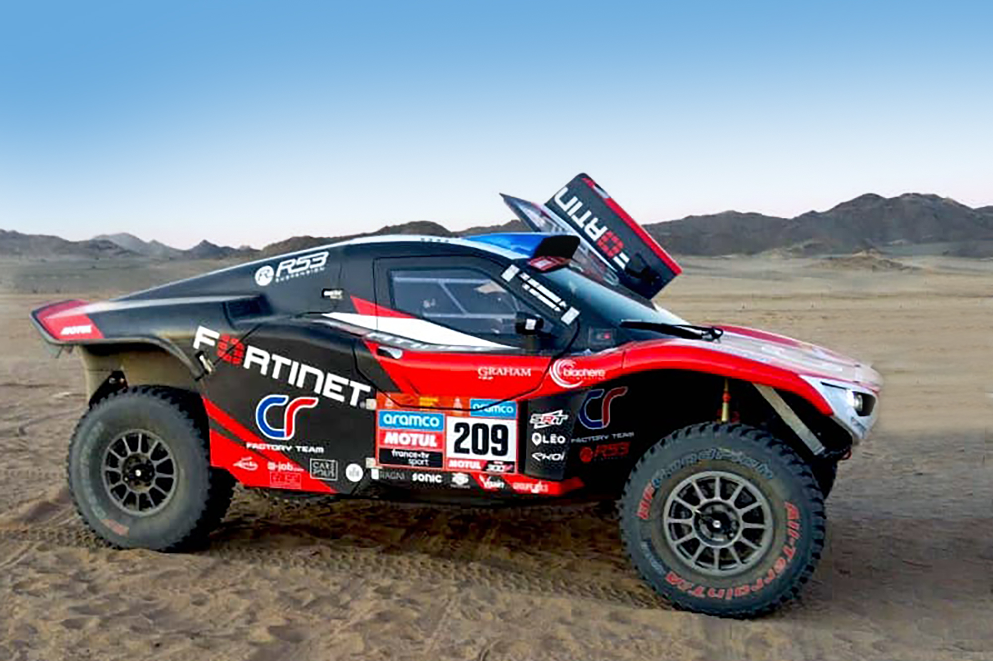 Il nuovo buggy CR6-T debutta alla Dakar 23' (Foto: Century Racing)