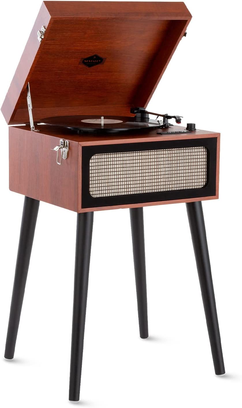 Auna migliori giradischi vintage retro bluetooth con gambe