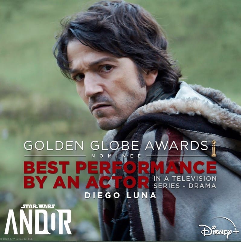 Nomination ai Golden Globe per Diego Luna in Andor