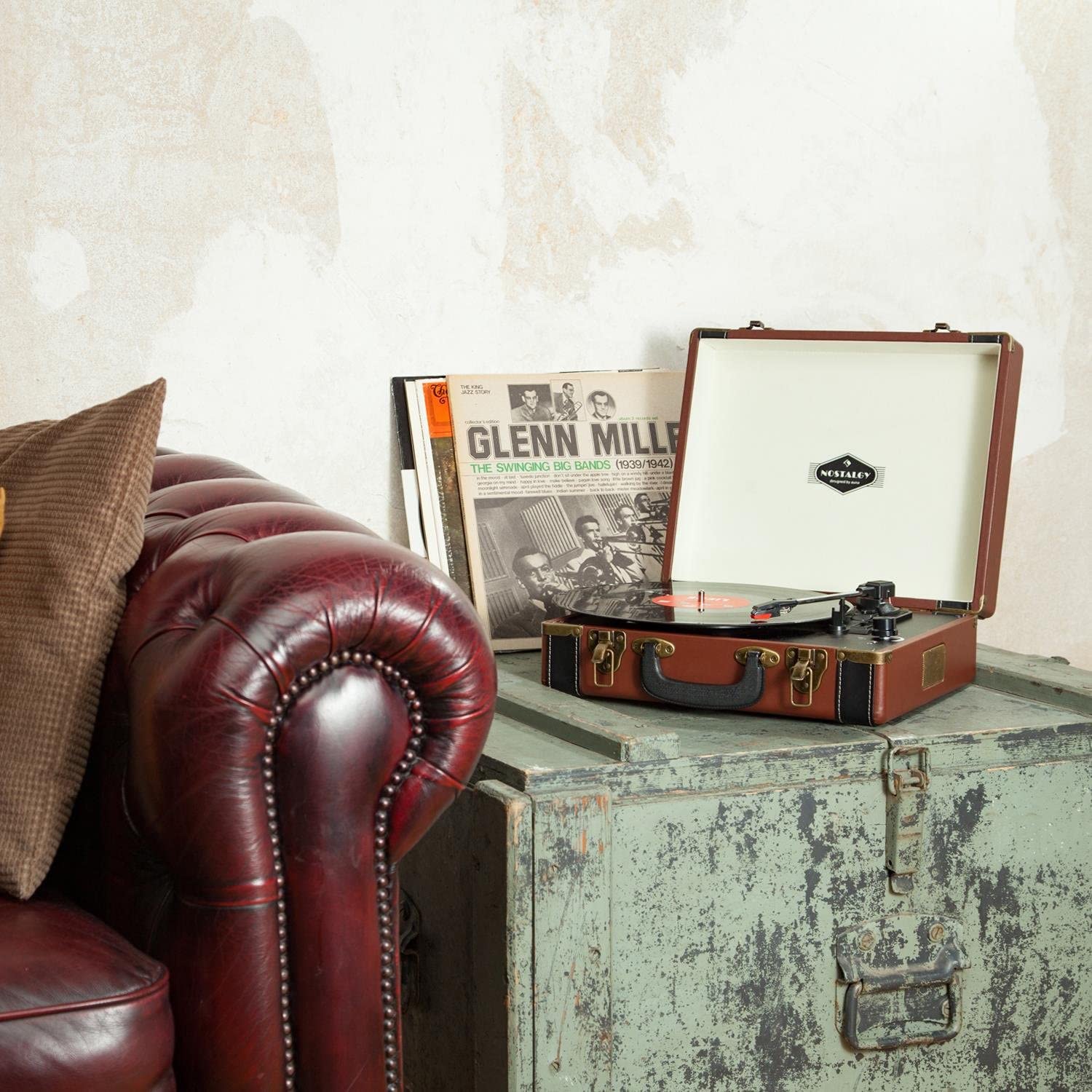 Giradischi migliori vintage retro a valigetta portatili