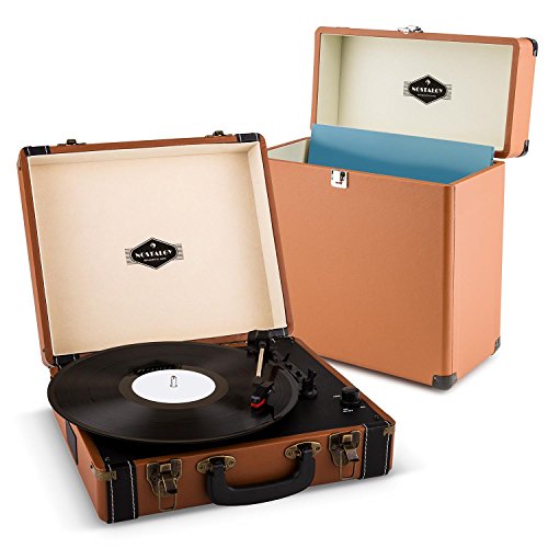 Giradischi vintage portatile a valigetta AUNA Jerry Lee