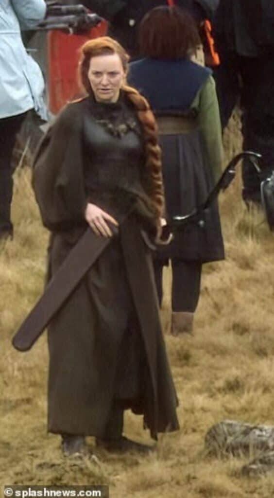 Altro scatto dal set