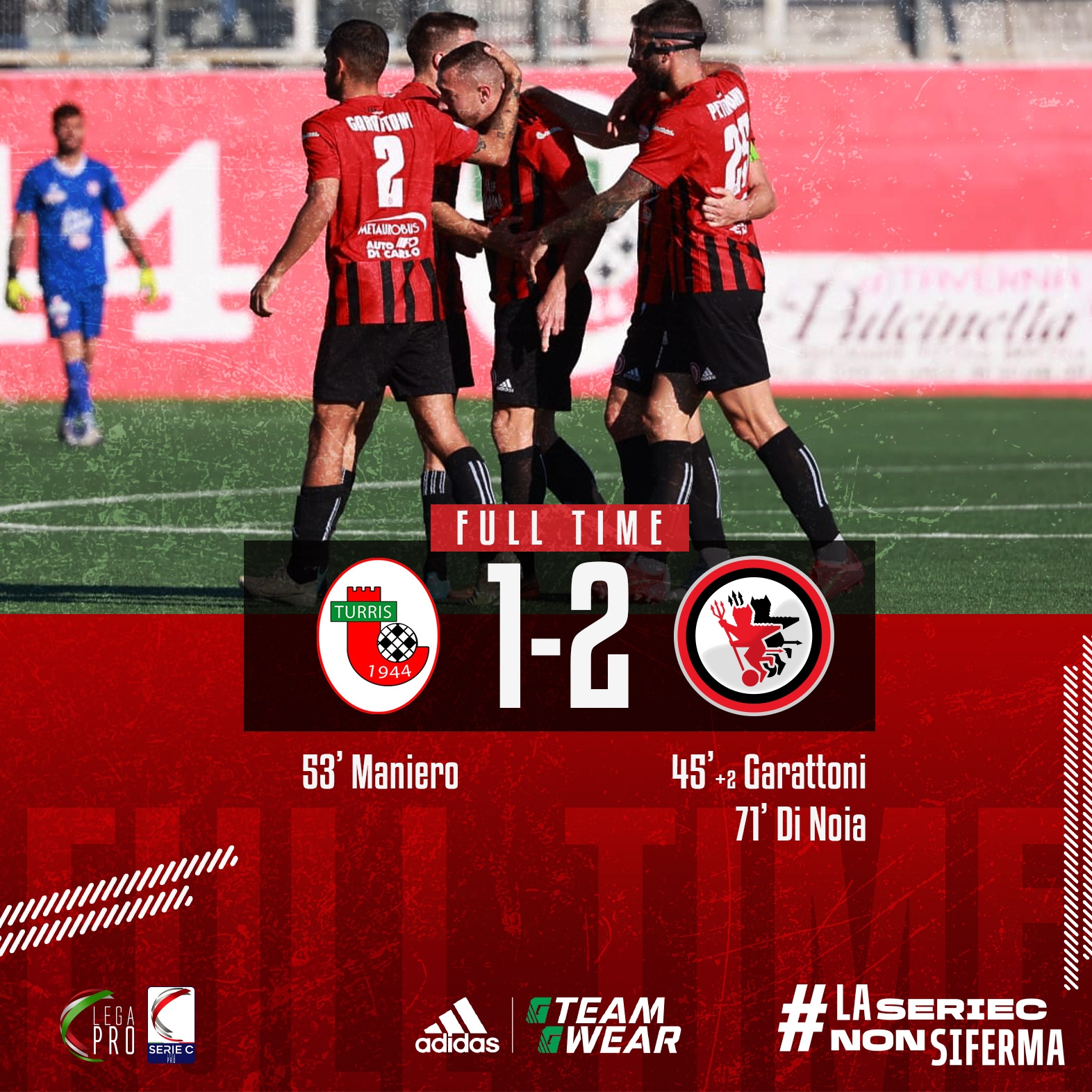 Immagine in evidenza: Turris-Foggia 1-2 - crediti foto: pagina ufficiale Facebook Calcio Foggia 1920