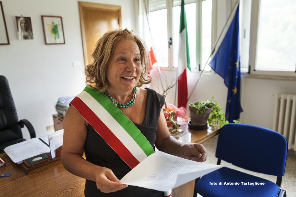 La sindaco di Celle Palma Maria Giannini
