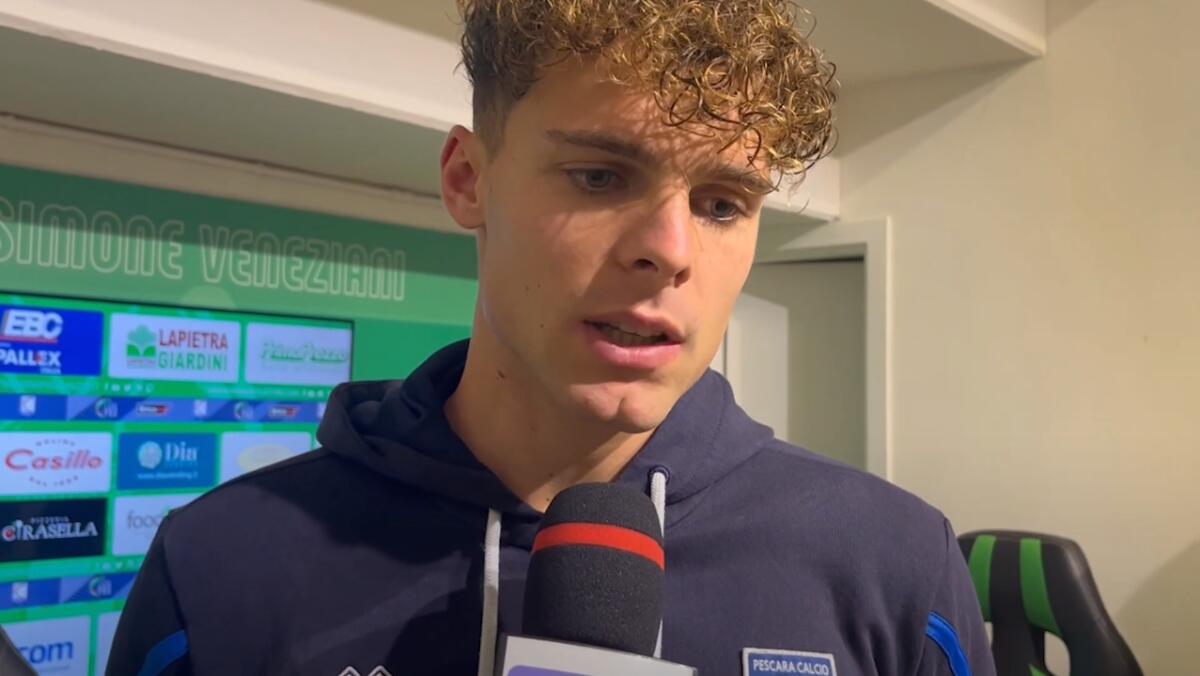 Pescara, Vergani: "Foggia? Vogliamo vincere come all'andata" - Edoardo Vergani, crediti: Pescara Calcio Official Youtube Channel