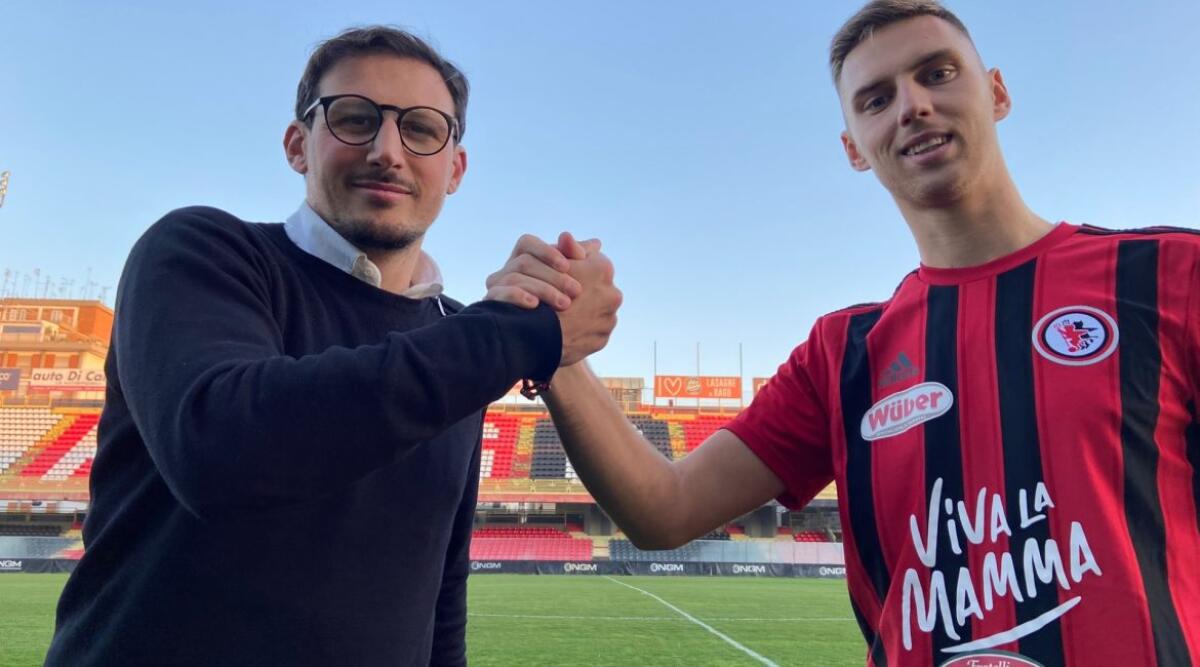 Foggia, Kontek: "Speriamo di andare in B. Ho parlato con..." - Immagine in evidenza: Ivan Kontek - crediti foto: sito ufficiale Calcio Foggia 1920