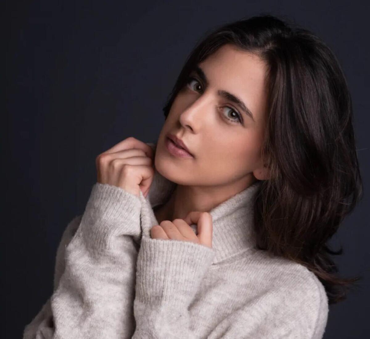 L'attrice di S. Severo Marina Savino nella fiction "Il Nostro Generale" - 