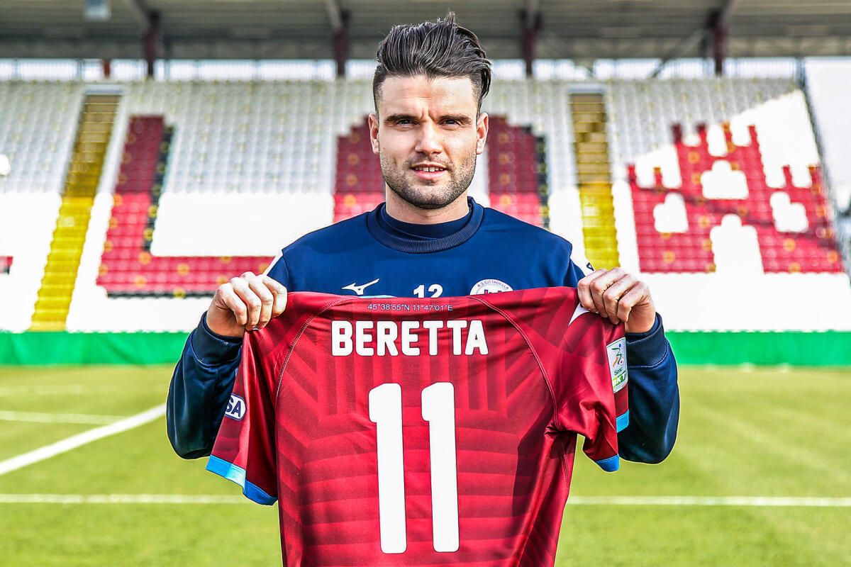 ULTIM'ORA Foggia, fatta per il ritorno di Beretta - Immagine in evidenza: Giacomo Beretta - crediti foto: pagina ufficiale Facebook A.S. Cittadella 1973