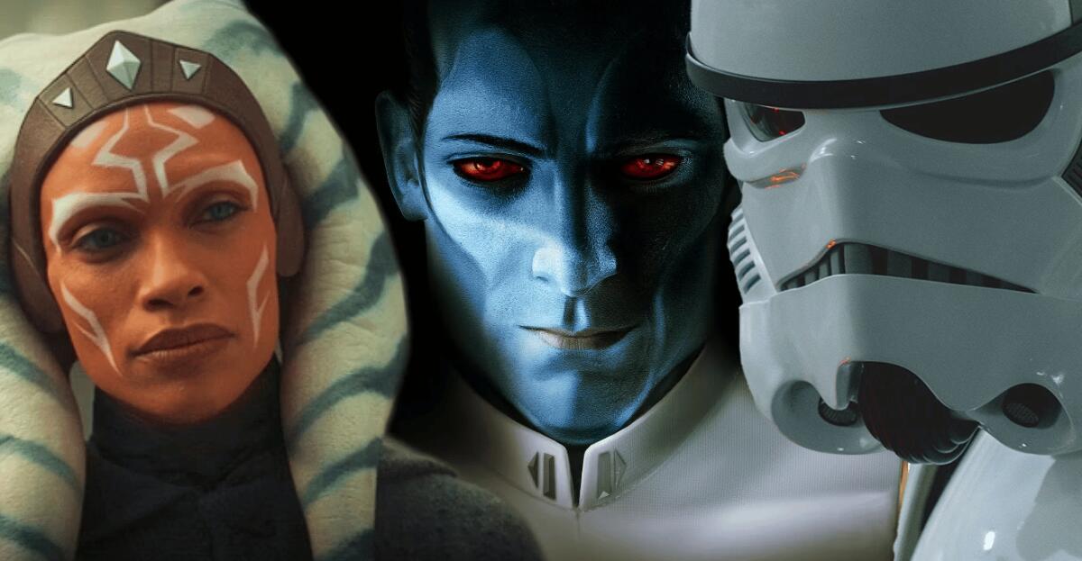 Ahsoka: nella serie vedremo degli stormtroopers molto particolari - Ahsoka, Thrawn e gli stormtroopers
