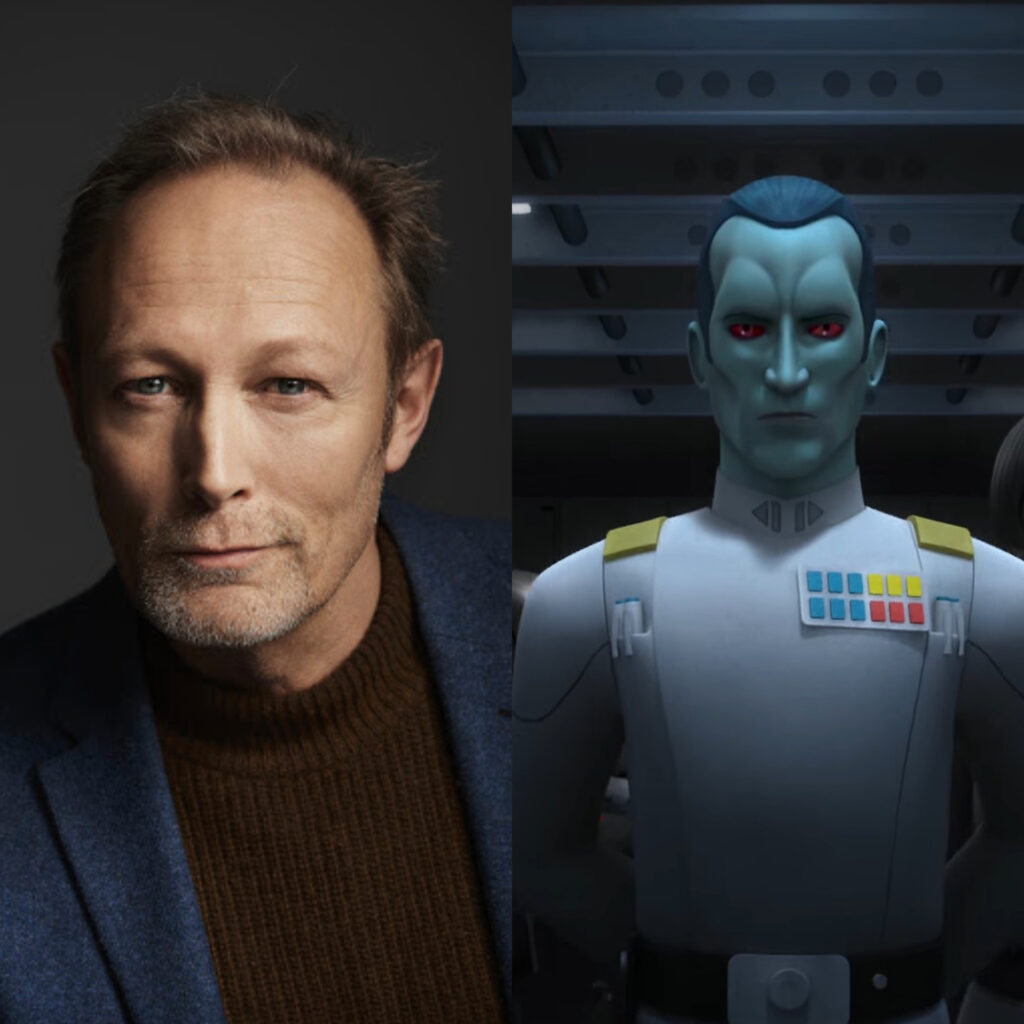 Lars Mikkelsen doppiatore di Thrawn
