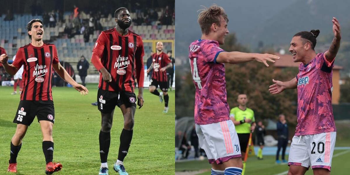 Immagine in evidenza: Foggia-Juventus Next Gen - crediti foto: Luigia Spinelli (a sx), sito ufficiale Juventus (a dx)