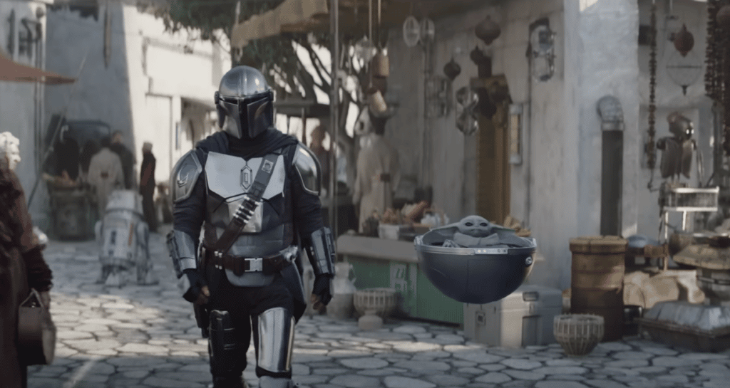 Din e Grogu su Nevarro nel trailer