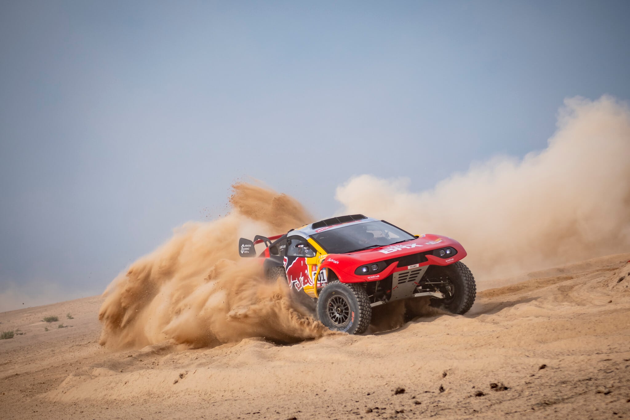 Loeb chiude alle spalle del vincitore Sainz la 1^ tappa (RB Content Pool)