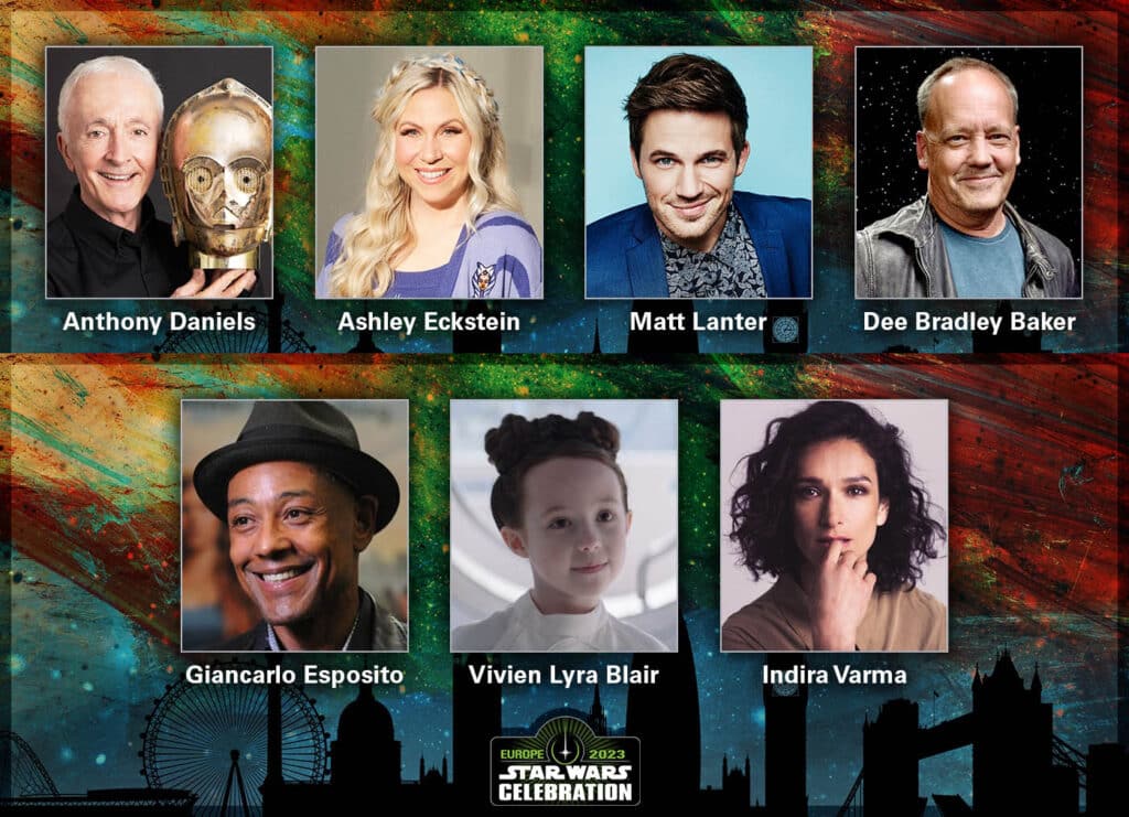 I primi ospiti della Star Wars Celebration 2023