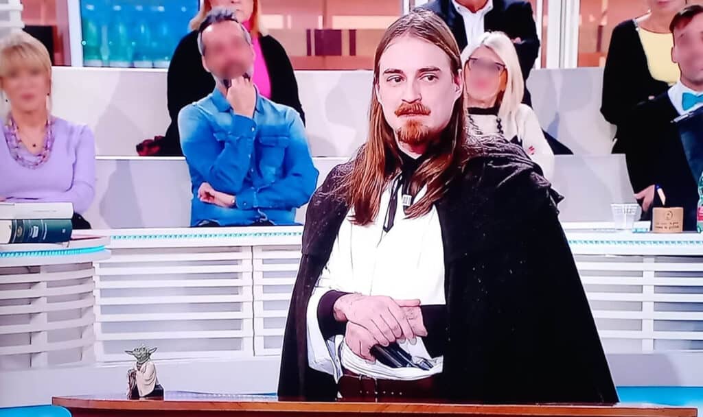 Spezzone dalla puntata di Forum