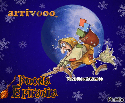 Arrivooo. Buona Epifania.