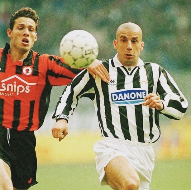 Gianluca Vialli durante Juventus-Foggia, crediti: Calcio Foggia 1920