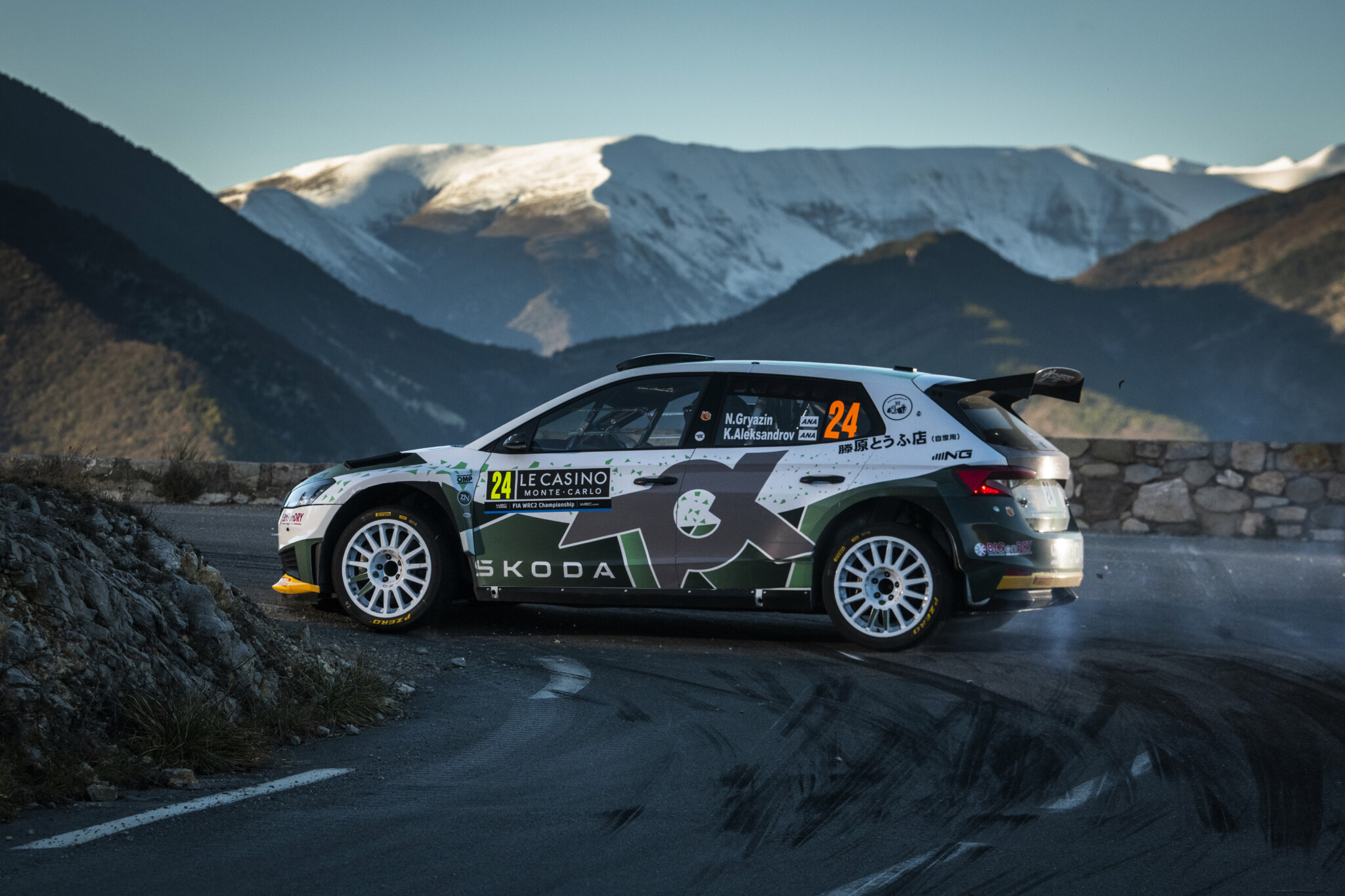 Gryazin vince il WRC2 al volante della nuova Fabia RS (Jaanus Ree / Red Bull Content Pool)