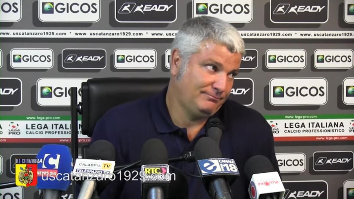 Foggia, Somma: "Canonico? Mi piace tanto! Formazioni…?" - Immagine in evidenza: Mario Somma - crediti foto: U.S. Catanzaro 1929