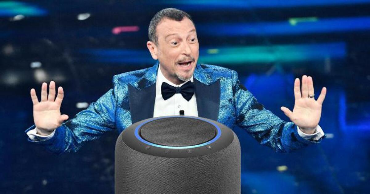 Alexa sul  palco dell'Ariston, ospite inattesa e molto famosa… - Foto: Adnkronos