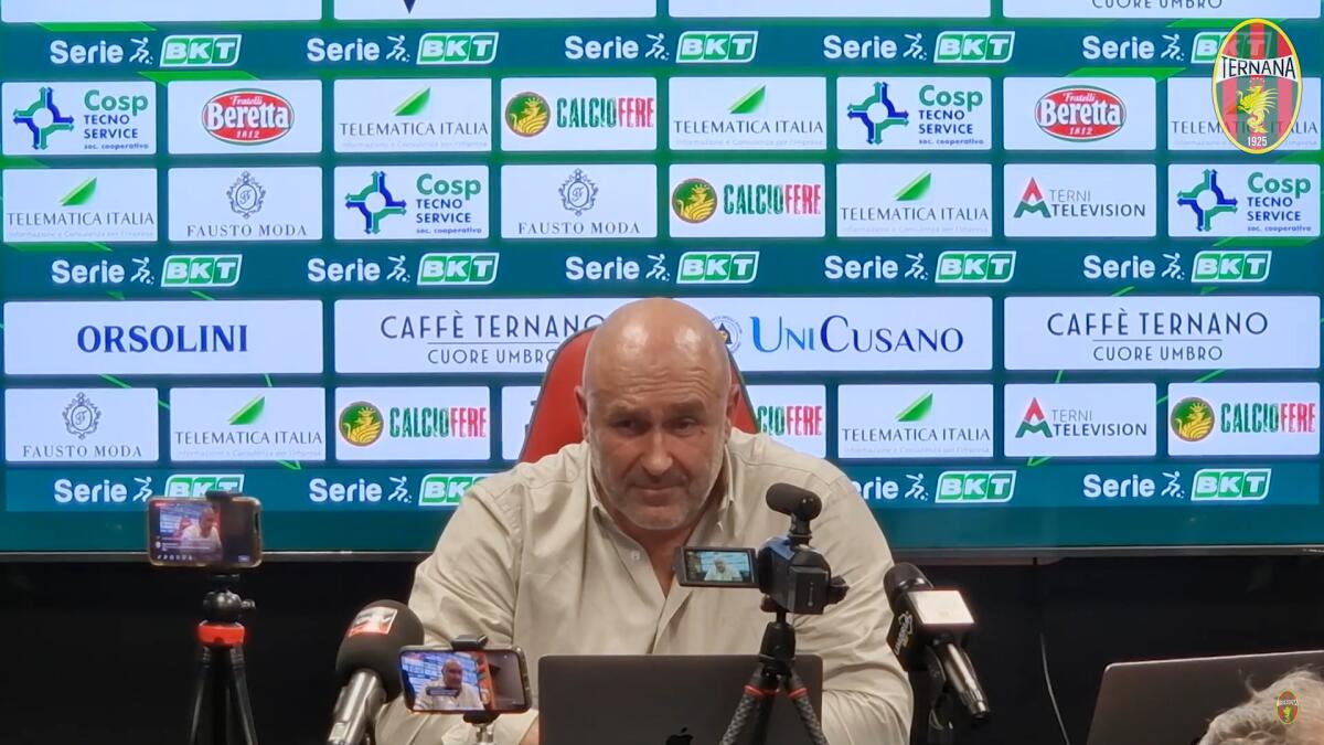 Ternana, Bandecchi: "Sono fatto d'acciaio. Ho sputato ai tifosi perché..." - Immagine in evidenza: Stefano Bandecchi, il presidente della Ternana - crediti foto: canale ufficiale YouTube Ternana Calcio Official