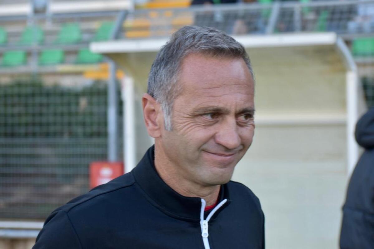 La verità di Fabio Gallo: "Rischiavo l'esonero ad ogni partita" - Fabio Gallo al termine di Monopoli-Foggia, vinta 0-2 dai rossoneri. Crediti: Luigia Spinelli