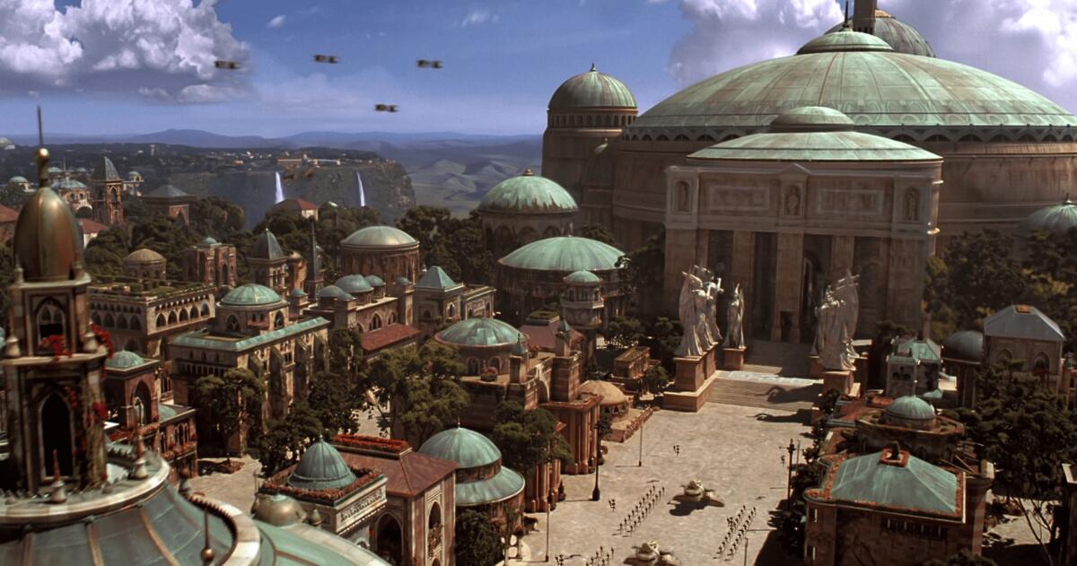 Star Wars: in una prossima serie tv ci sarà Naboo? L'indizio - Naboo e la sua capitale Theed