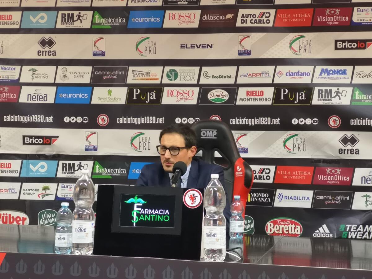 Foggia, Sapio: "Cercato di fare mercato oculato. Svincolati?..." - Immagine in evidenza: Piergiuseppe Sapio - crediti: foto di Mario Mescia/lagoleada.it (RIPRODUZIONE RISERVATA)