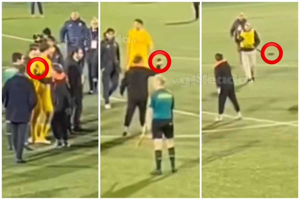 Rete annullata, Ezio Capuano spacca il telefonino (VIDEO) - Ezio Capuano, frame da video amatoriale pubblicato sulla pagina Instagram EzioCapuanoUnofficialpage