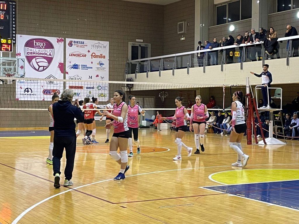 Le pantere di Pallavolo Cerignola ripartono bene, 3-0 con Primadonna Bari