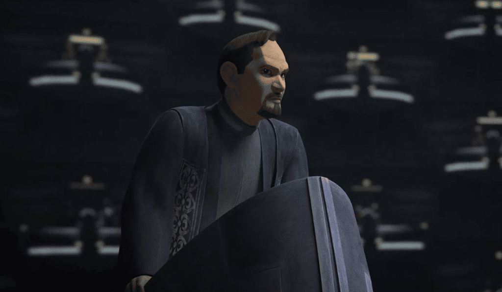Bail Organa alla seduta del Senato