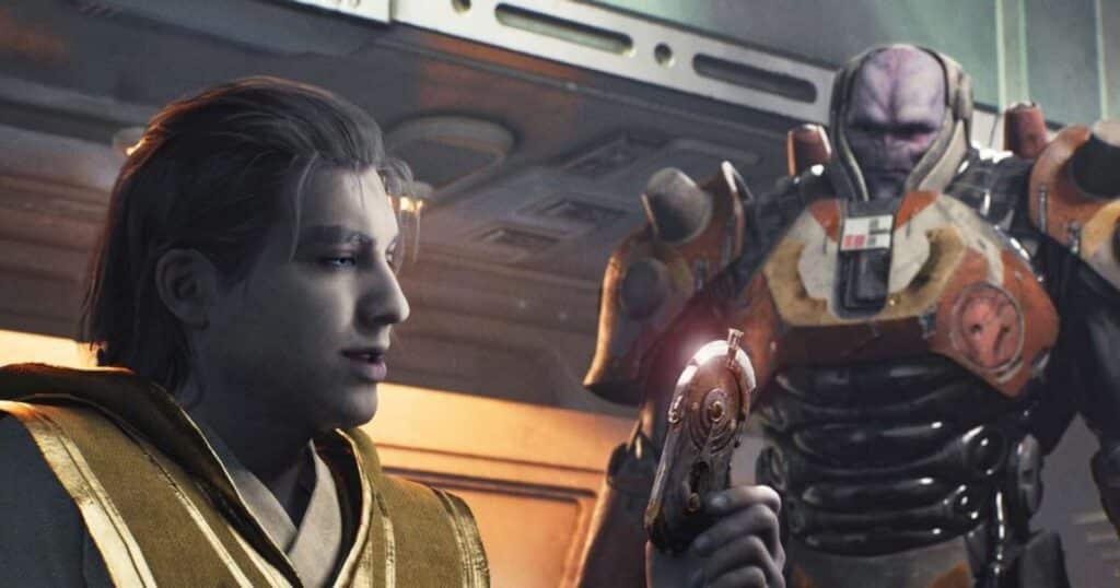 Il misterioso personaggio e il Gen'Dai nel trailer