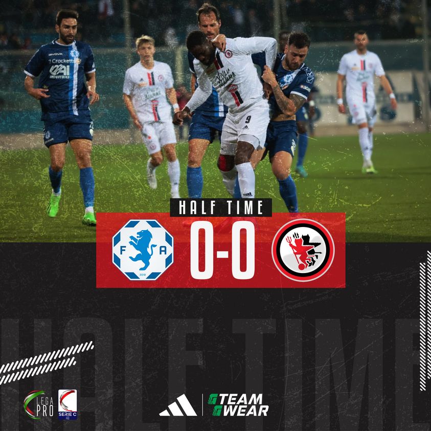 Immagine in evidenza: Fidelis Andria-Foggia 0-0 all'intervallo (Serie C - girone C 22/23) - crediti foto: pagina ufficiale Facebook Calcio Foggia 1920