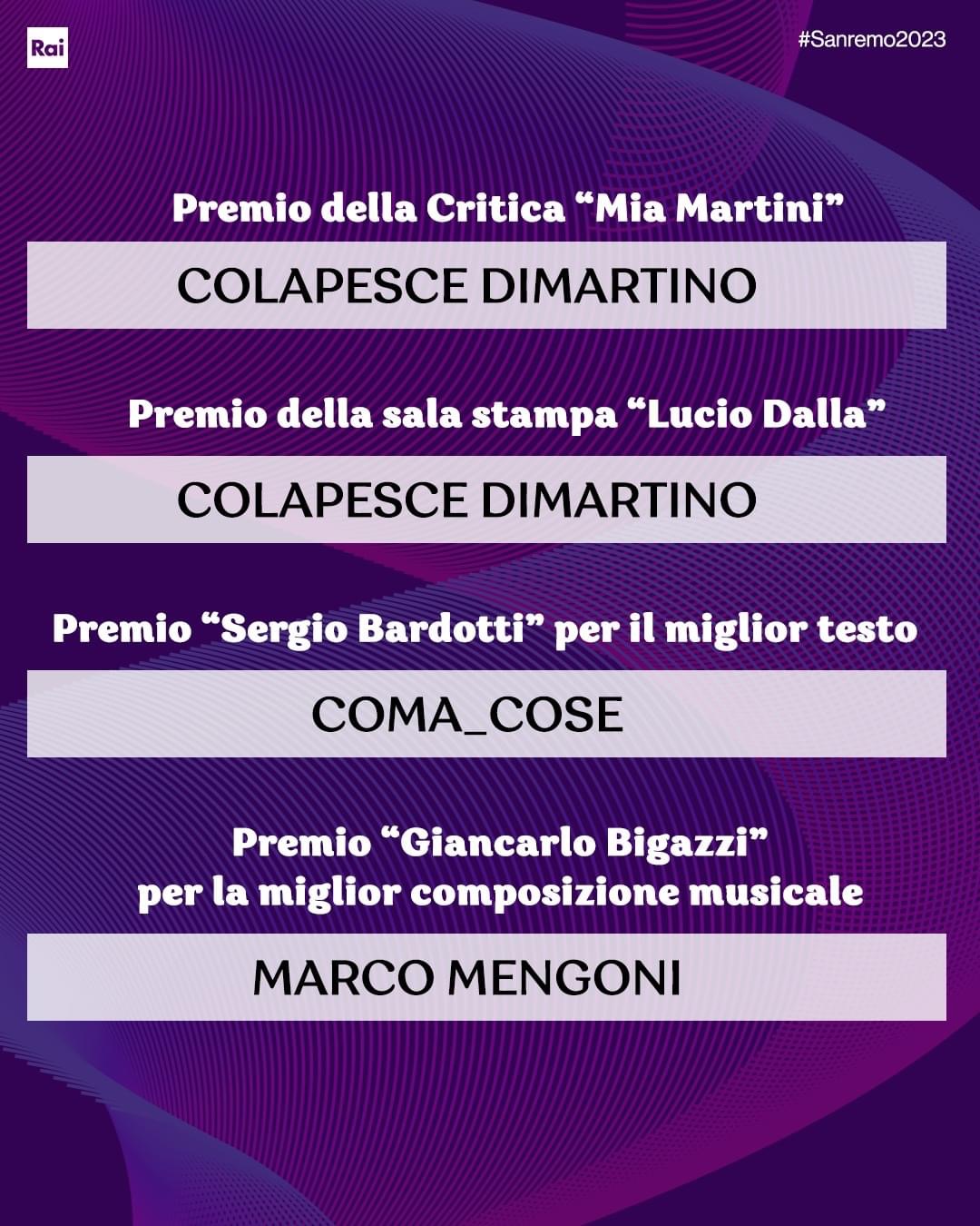 Marco Mengoni è il vincitore di Sanremo 2023