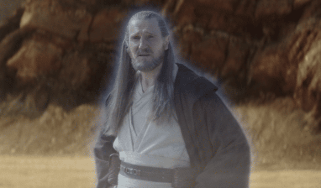 L'apparizione di Qui-Gon Jinn