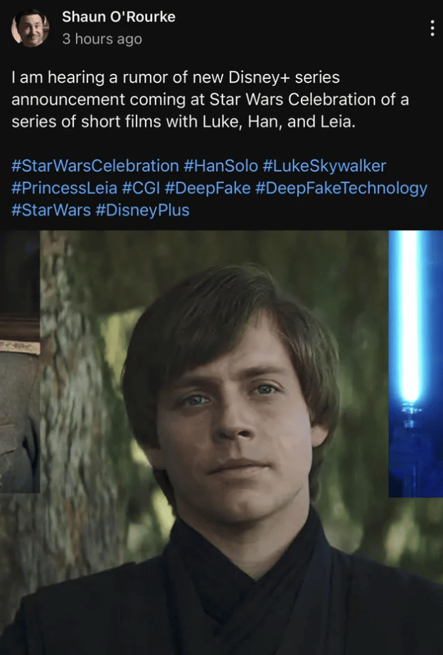 Il rumor sui nuovi short film