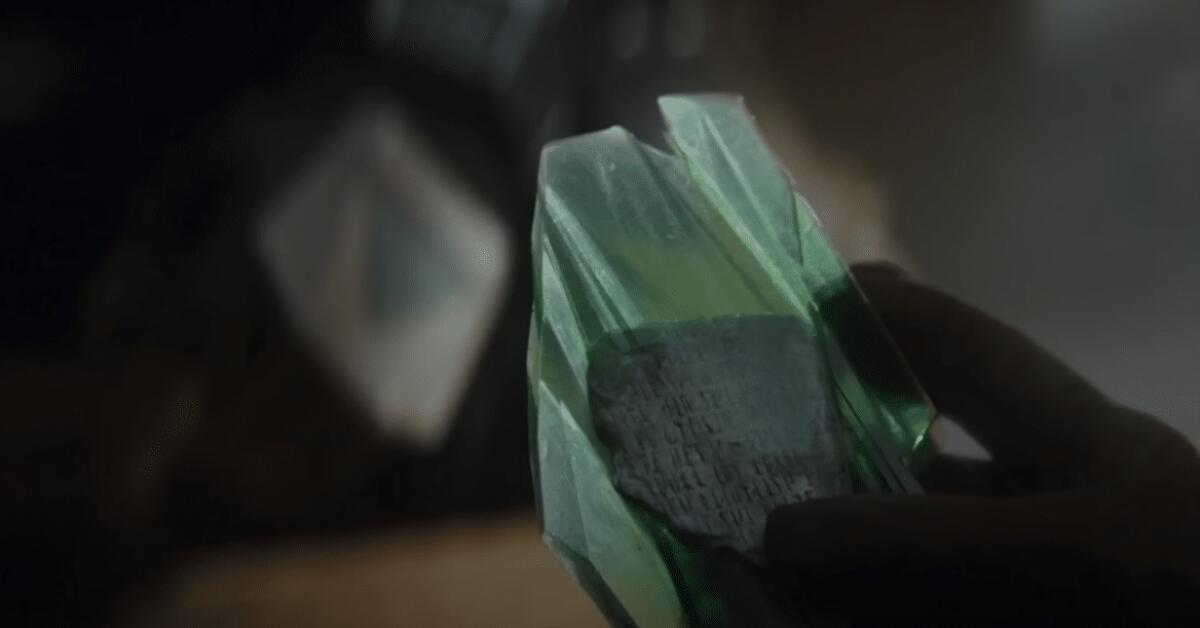 The Mandalorian 3x01: la traduzione dell'iscrizione vi lascerà a bocca aperta - L'iscrizione mandaloriana