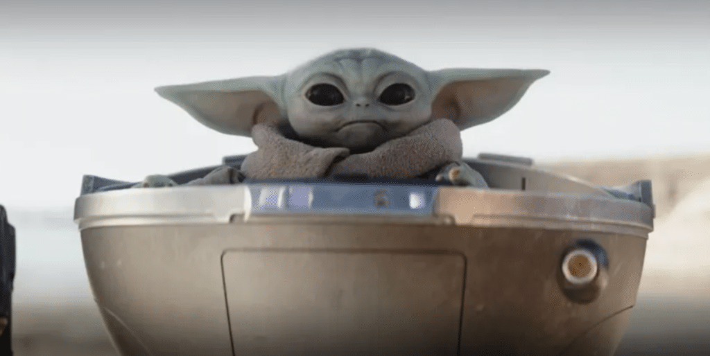 Grogu in The Mandalorian
