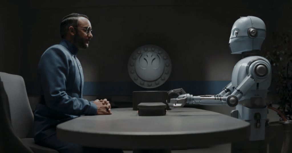 Pershing e il droide interrogatore