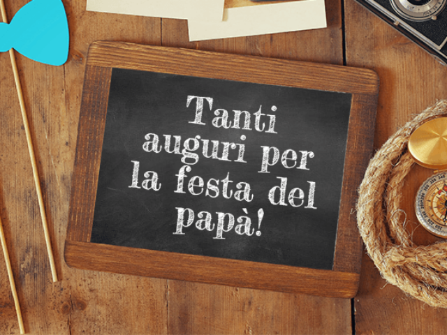 Tanti auguri per la festa del papà!