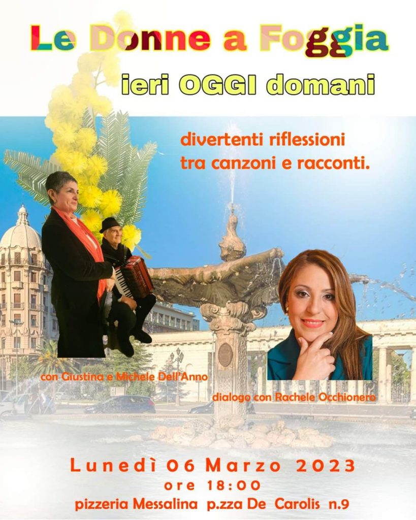 'Le donne di Foggia ieri, oggi e domani', dialoghi e racconti per l’8 marzo