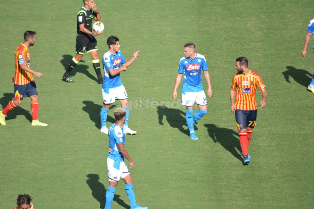 Napoli-Lecce, fotografia di Pasquale Golia per lagoleada.it - RIPRODUZIONE RISERVATA