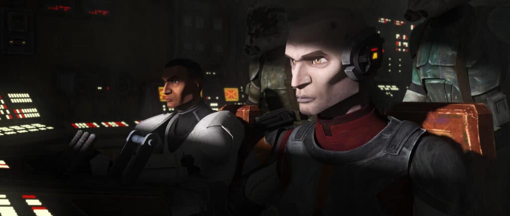 Echo e Gregor nell'episodio