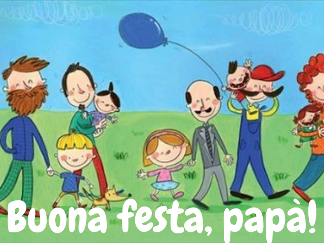 Buona festa, papà!