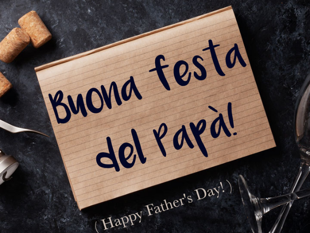 Buona Festa del papà (Happy Father's day)